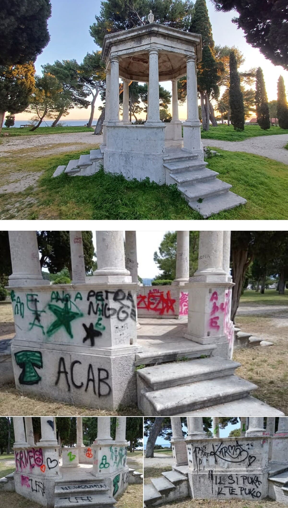 20. Glorijet na Sustipanu očišćen od grafita laserskom metodom