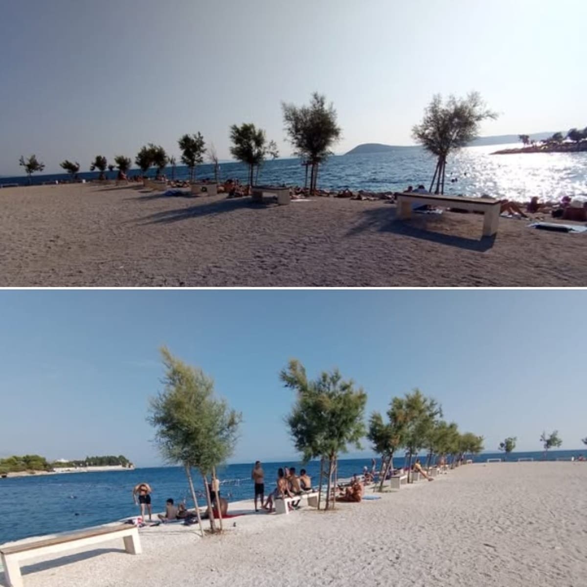 41. Postavljene nove klupe na plaži Kaštelet